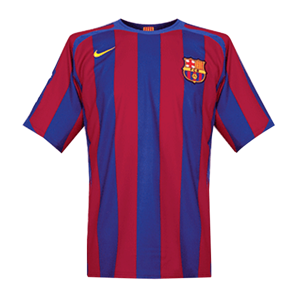 Vintage Soccer Jersey Barcelona Home 2005/06 - UCL Final