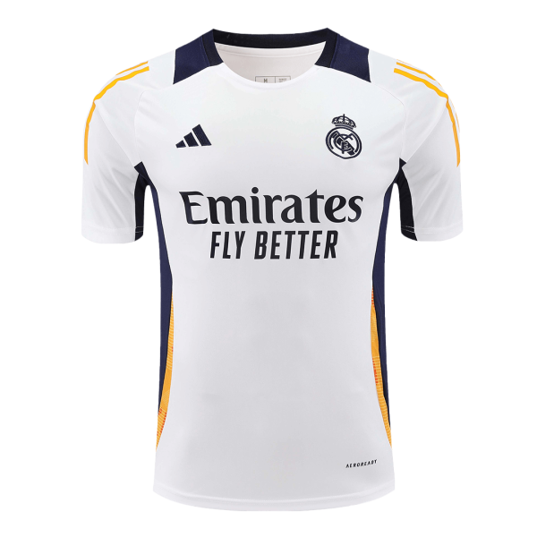 Real Madrid Pre-Match Soccer Jersey 2024/25 White